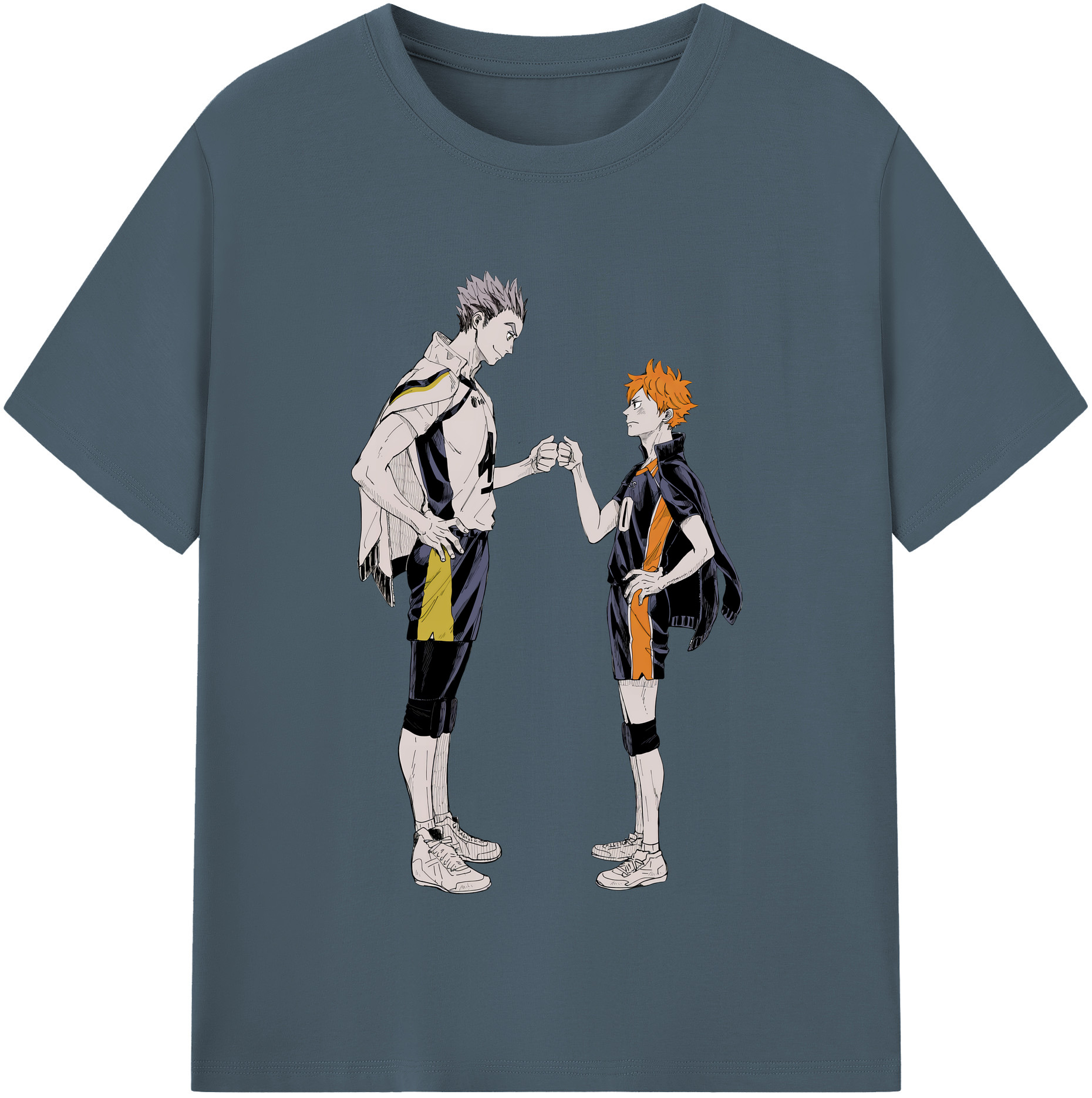（画像用） ハイキュー!! Haikyu!! 綿100％半袖Tシャツ（フロントプリント）
